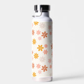 Bouteille D'eau Boho Fleurs Retro Été Floral Modèle (Plage)