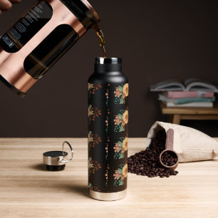 Bouteille D'eau Boho Floral femmes