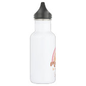 Bouteille D'eau Boho Rainbow Mama avec phases de lune (Gauche)