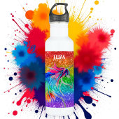 Bouteille D'eau Boho Rainbow mignonne Parties scintillant filles U