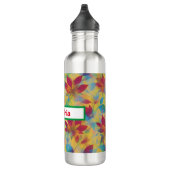 Bouteille D'eau BOHO Red Floral Design (Droite)