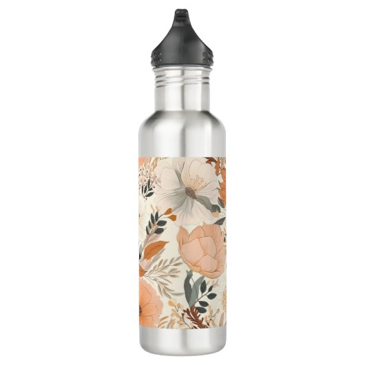 Bouteille D'eau Boho style fleurs couleurs motifs (Droite)