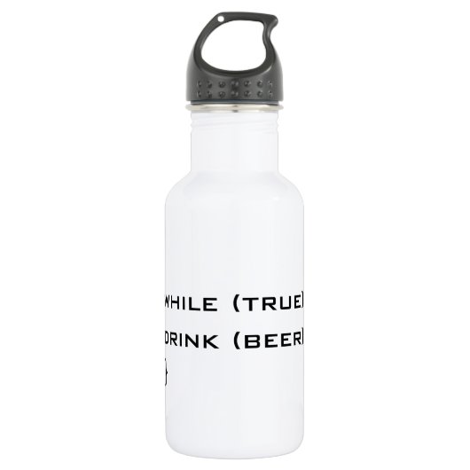Bouteille D'eau Boire de la bière (Devant)