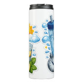 Bouteille d'eau boire plus d'eau (Dos)