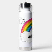 Bouteille D'eau Bois d'arachides personnalisées | Ajouter Votre No (Salle de sport)