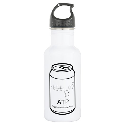Bouteille D'eau Boisson d'énergie de triphosphate d'adénosine (Devant)