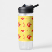 Bouteille D'eau Boîte cadeau de Noël sucre de canne chapeau de Noë (Gauche)