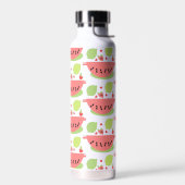 Bouteille D'eau Bol de salade de fruits Pastèque Fraises (Gauche)
