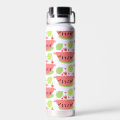 Bouteille D'eau Bol de salade de fruits Pastèque Fraises (Arrière)
