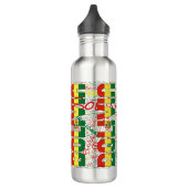 Bouteille D'eau Bolivie Drapeau patriotique (Gauche)