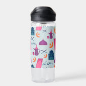 Bouteille D'eau Bon Motif du Ramadan (Arrière)