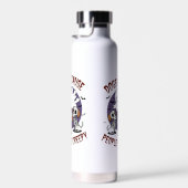 Bouteille D'eau Bon Temps : Une Aventure Éffrayante (Plage)