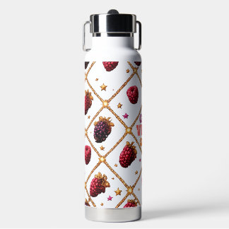 Bouteille D'eau Bonne Vibes Only Motif Framboise & Mûre Sta