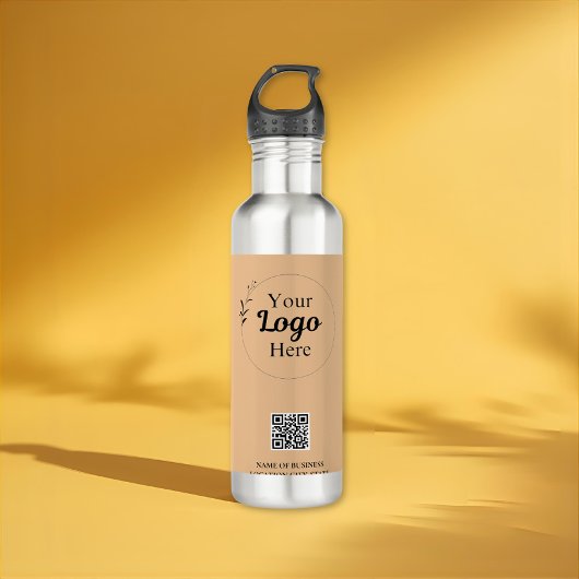 Bouteille D'eau Bonnet thermique moderne du logo de l'entreprise
