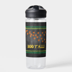 Bouteille D'eau BOO Y'ALL Fall quitte Chalkboard Halloween Fun