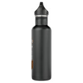 Bouteille D'eau Book Lover Zero Chill Black Water Bottle (Droite)
