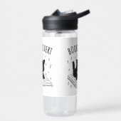 Bouteille D'eau Booktrovert chat avec livre et étoiles (Gauche)