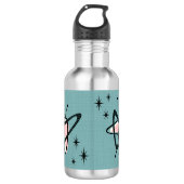 Bouteille D'eau Boomerangs atomiques et Starbursts ©studioxtine (Devant)