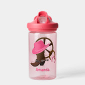 Bouteille D'eau Boot fille personnalisée (Avant)