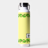 Bouteille D'eau Bordure de la vigne feuille par Kenneth Yoncich (Avant)