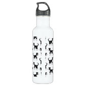 Bouteille D'eau Bordure mignonne galloise Collie Cheep Chien Motif (Dos)