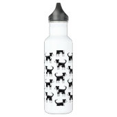 Bouteille D'eau Bordure mignonne galloise Collie Cheep Chien Motif (Gauche)