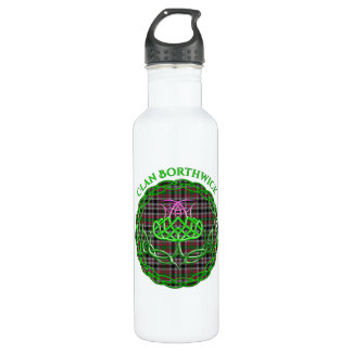 Bouteille D'eau Borthwick Scottish Tartan Celtic Thistle