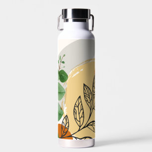 Bouteille D'eau Botanique Boho Green Orange