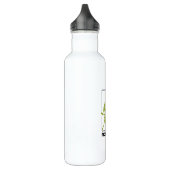 Bouteille D'eau Botella de acero estampado de flor Monterón (Gauche)