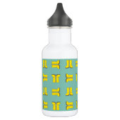 Bouteille D'eau Botte de pluie en caoutchouc jaune (Gauche)