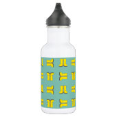Bouteille D'eau Botte de pluie en caoutchouc jaune (Droite)