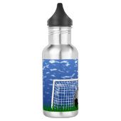 Bouteille D'eau Boule de football dans le net, design populaire, (Gauche)