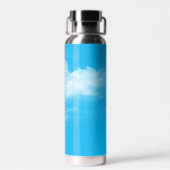 Bouteille D'eau Boule De Football Sur Ciel (Arrière)