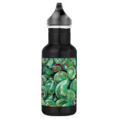 Bouteille D'eau Boules de Noël vertes (Droite)