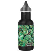 Bouteille D'eau Boules de Noël vertes (Gauche)