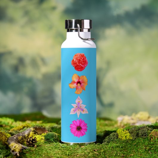 Bouteille d'eau Bouquet (Extérieur (pivotée))