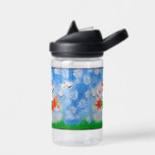Bouteille D'eau Bouquet de fleurs (Gauche)