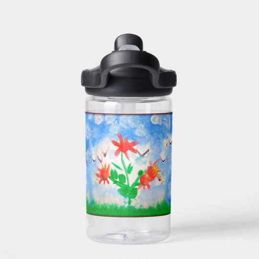 Bouteille D'eau Bouquet de fleurs (Salle de sport)
