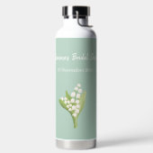 Bouteille D'eau Bouquet de muguet Shower de mariage  (Droite)