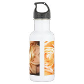 Bouteille D'eau Bouquet de roses (Dos)