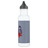 Bouteille D'eau Bouquet Patriotique Rouge Blanc & Bleu USA (Droite)