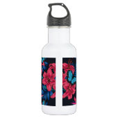 Bouteille D'eau Bouquet tropical (Dos)