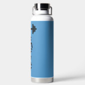 Bouteille D'eau #Bouteille d'eau Fierce Barbell (Plage)