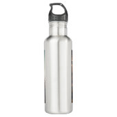 Bouteille D'eau 'Bouteille en acier du Cheval sauvage' (Dos)