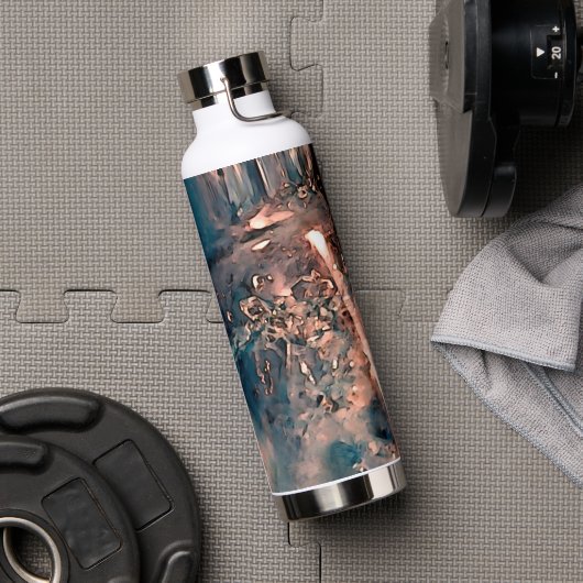 Bouteille D'eau Bouton bleu (Salle de sport)