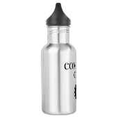 Bouteille D'eau Bouton de démarrage du Geek d'ordinateur cool (Gauche)