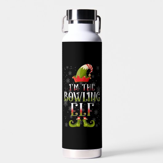 Bouteille D'eau Bowling Elf Christmas (Avant)