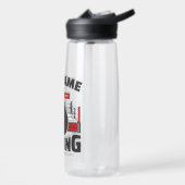 Bouteille D'eau Boxe Anneau AJOUTER NOM Boxer Gym Speed Sac (Gauche)