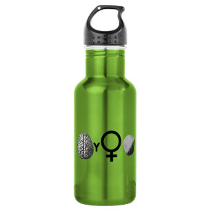 Bouteille D'eau Brainy Girls Rock !