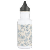 Bouteille D'eau Branches de fleurs de cerisier en bleu et blanc ca (Gauche)